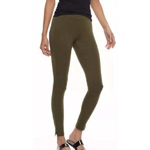 Utopia by HUE Ankle Slit Leggings SMALL (202)